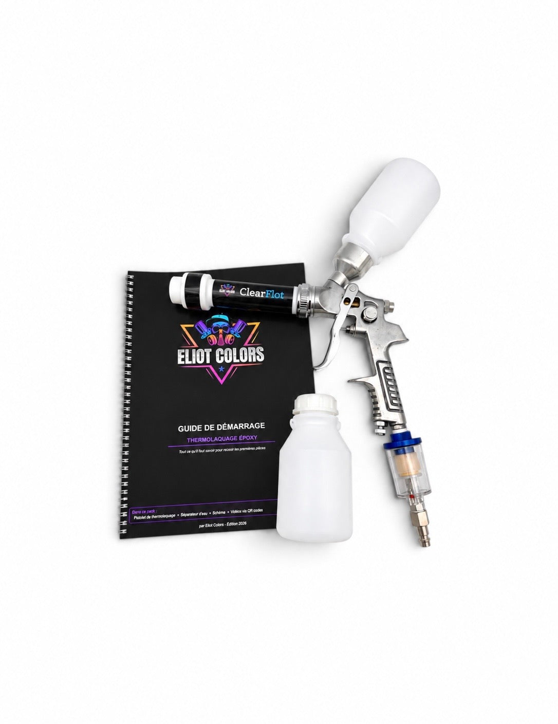 Pack TRIBO ClearFlow Eliot Colors + Guide 20 pages